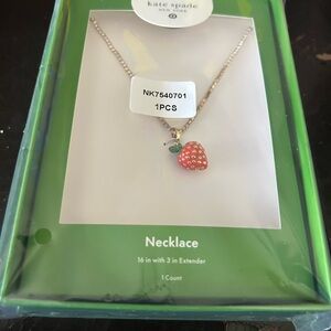 Kate Spade Target Strawberry Necklace
